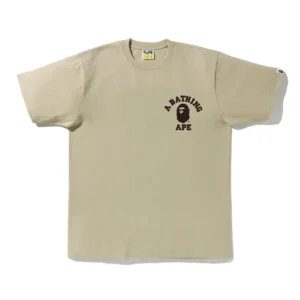 BAPE Apes Together Strong Relaxed Fit Tee Beige