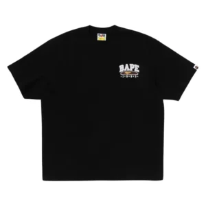 BAPE Hand Draw Relaxed Fit Tee Black