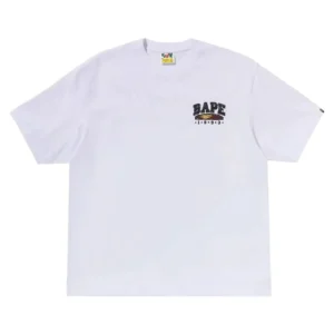 BAPE Hand Draw Relaxed Fit Tee White