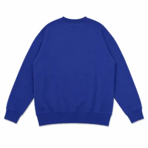 Bape Bathing Ape Logo Crewneck Sweatshirt Blue
