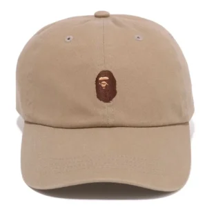 BAPE One Point Panel Cap Beige