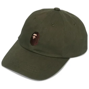 BAPE One Point Panel Cap Olive