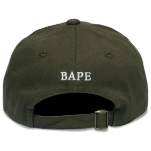 BAPE One Point Panel Cap Olive
