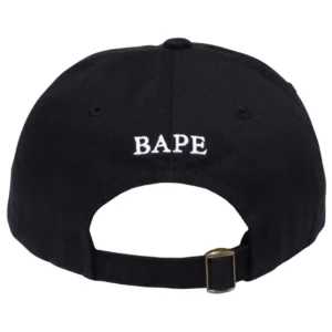 BAPE One Point Panel Cap Black