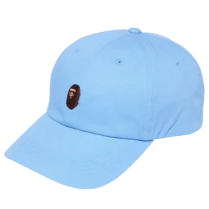 BAPE One Point Panel Cap Sax Blue