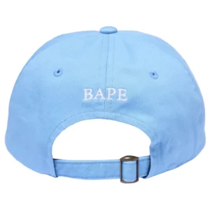 BAPE One Point Panel Cap Sax Blue
