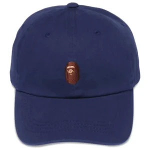 BAPE One Point Panel Cap Navy