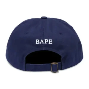 BAPE One Point Panel Cap Navy