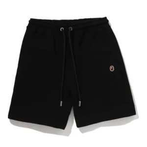 BAPE One Point Regular Fit Sweat Shorts Black
