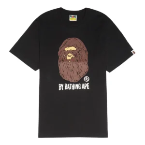 BAPE Hand Draw By Bathing Ape T-Shirt Black