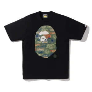 BAPE x Hot Wheels Ape Head Tee Black