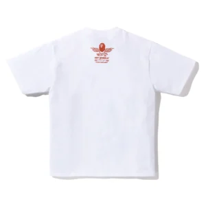 BAPE x Hot Wheels Ape Head Tee White