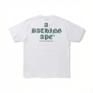BAPE World Gone Mad Tee White