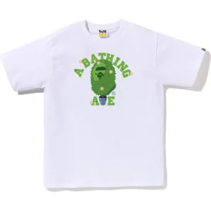 BAPE Potted Ape Head Tee White