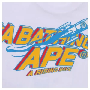 BAPE Moon Ape Head Tee White