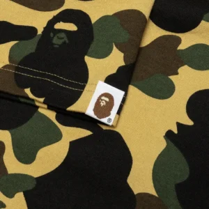 BAPE 1st Camo Shark Tee Yellow