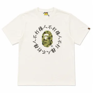 BAPE Kanji Ape Head Tee White