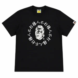 BAPE Kanji Ape Head Tee Black