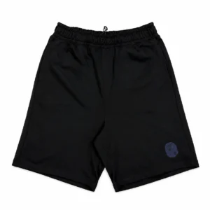 BAPE Ape Head Embroidered Heavy Washed Relaxed Fit Sweat Shorts Black