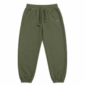 BAPE One Point Relaxed Fit Sweatpants Olive